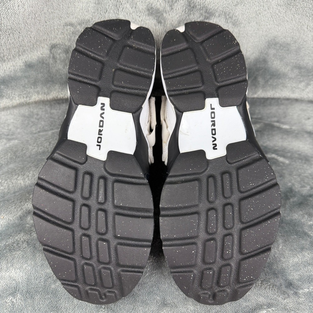 Jordan‎ Jumpman Two Trey Slide Sandals Black White Slip On Shoes - Picture 3 of 12